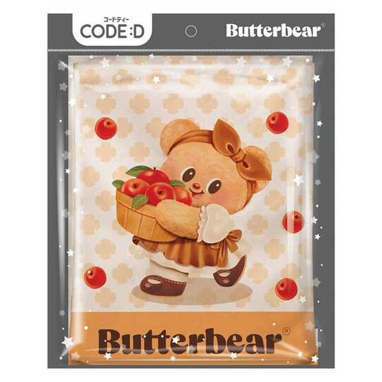 CODE:D ชุดกระเป๋าผ้าและสมุดโน้ต Butterbear คู่หูสุดคิวท์ พกไปไหนก็น่ารัก! - Image 2