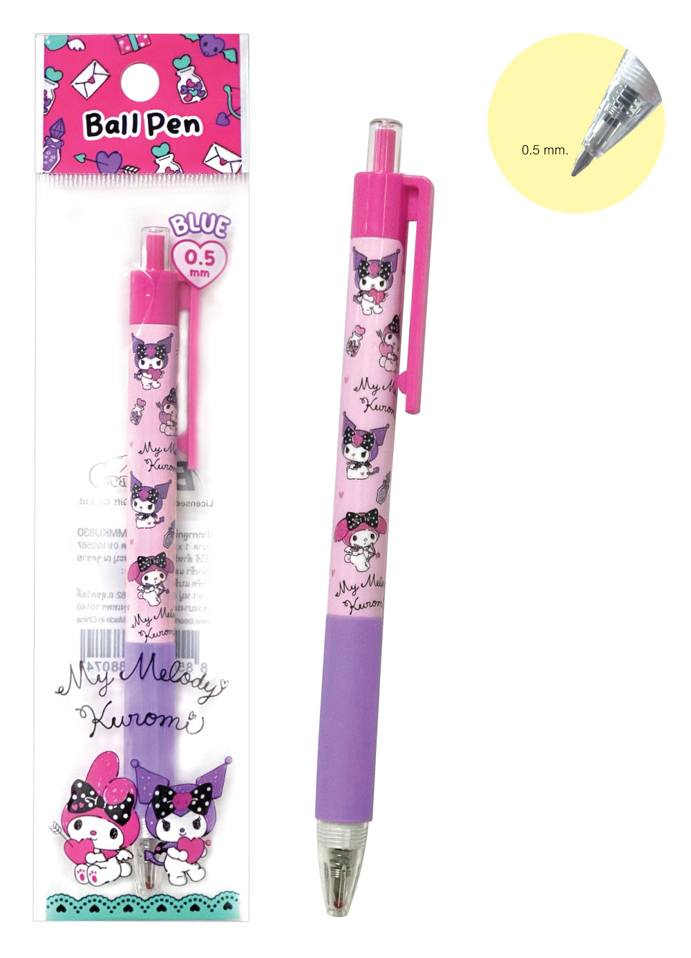 BR ปากกาลูกลื่นลายลิขสิทธิ์แท้ Sanrio - Image 4