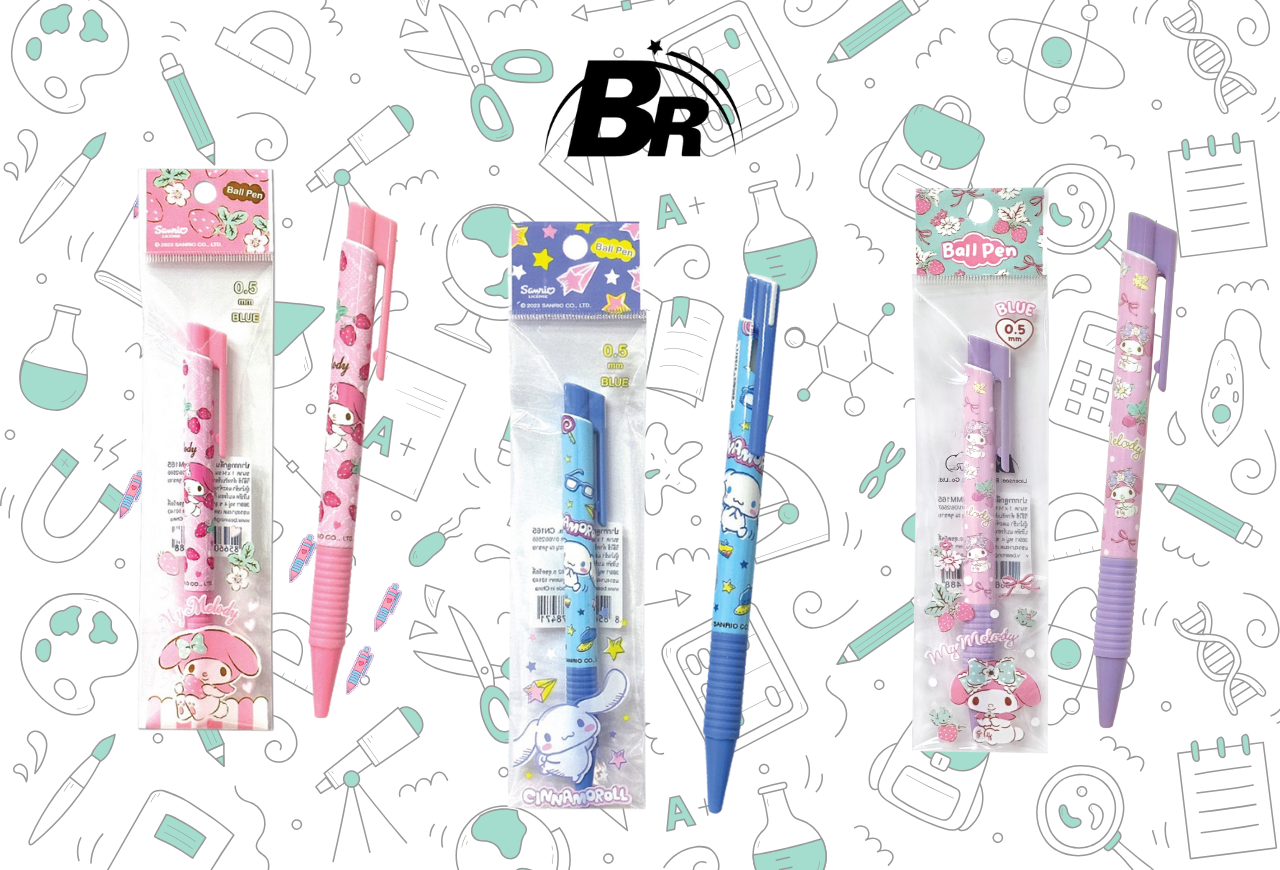BR ปากกาลูกลื่น Sanrio 0.5 มม. เติมความคิวท์ให้ทุกงานเขียน! - Image 2