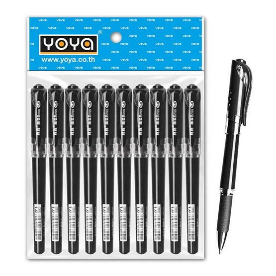 YOYA ปากกาเจล รุ่น C511 หัวปากกา 1.0 มม. เส้นใหญ่สะใจ สีสดเต็มพลัง! - Image 2