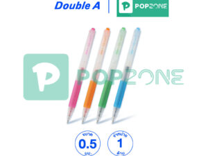 Double A Silk Gel Pen สัมผัสความลื่นละมุน เขียนสนุก สีคมชัด ดีไซน์มินิมอล