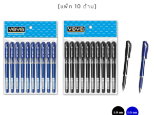 YOYA ปากกาเจล รุ่น C511 หัวปากกา 1.0 มม. เส้นใหญ่สะใจ สีสดเต็มพลัง!
