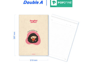 Alternative view of Double A สมุดรายงาน A4 "Joyful Garden" สมุดคู่ใจน่ารัก เขียนสบาย!