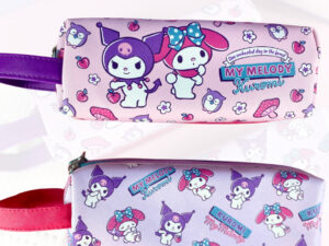 Alternative view of BR กระเป๋าดินสอทรงกระบอก Kuromi x My Melody คู่หูต่างขั้ว