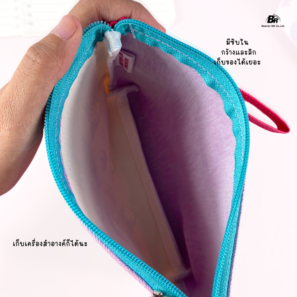 BR กระเป๋าดินสอ Kuromi x My Melody จุเยอะ น่ารักโดนใจ - Image 4