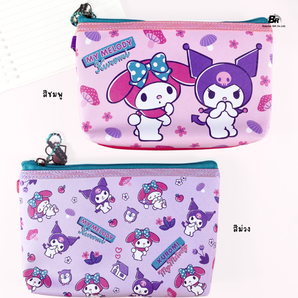 BR กระเป๋าดินสอ Kuromi x My Melody จุเยอะ น่ารักโดนใจ - Image 2