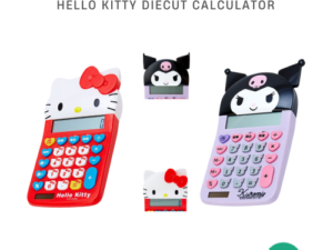 เครื่องคิดเลข Hello Kitty DieCut ความน่ารักที่มาพร้อมฟังก์ชันครบครัน!