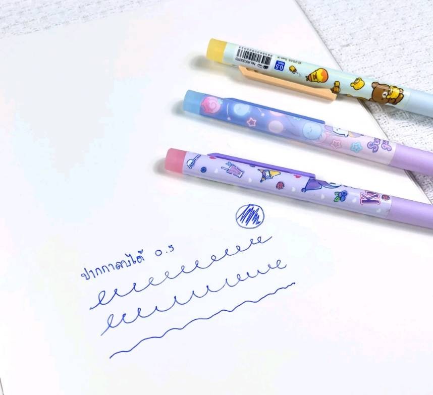 BR ปากกาลบได้ลิขสิทธิ์แท้ 0.5 mm. รวมแก๊ง Sanrio & San-X สุดน่ารัก - Image 4