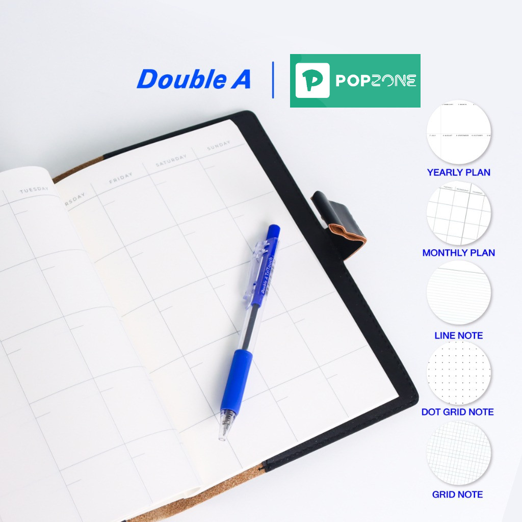 Double A สมุดแพลนเนอร์หมูเด้ง ปกหนัง x MOO DENG - Image 3